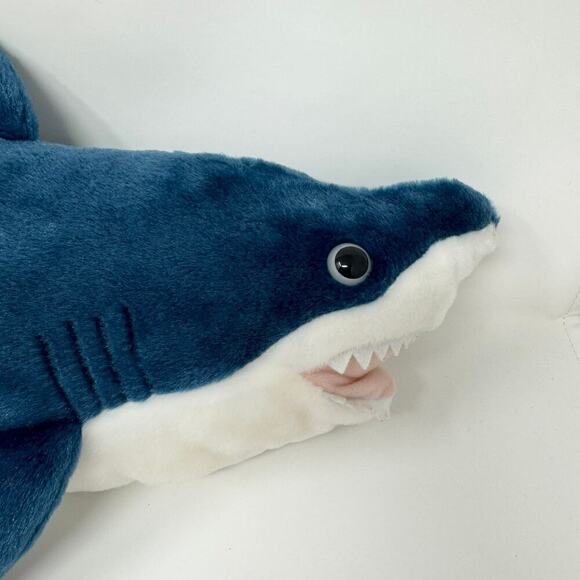 Wild Republic Cuddlekins Maco Shark 24" Plush Realistic Stuffed Animal Toy Blue - Picture 10 of 12